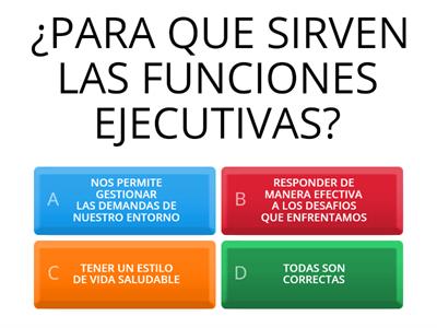 FUNCIONES EJECUTIVAS 