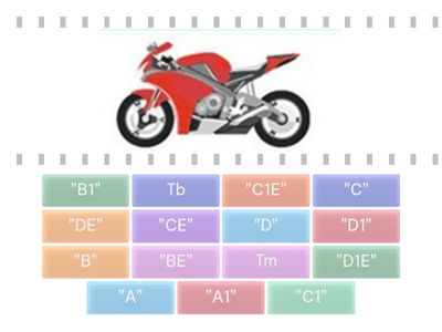 Категорий транспортных средств