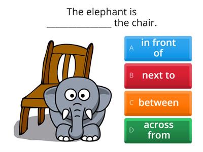 PREPOSITIONS OF PLACE - ESL