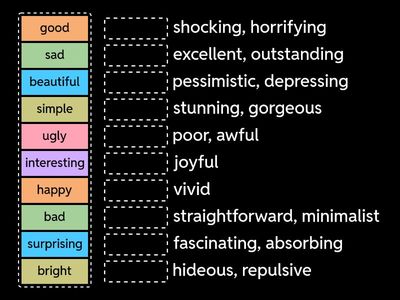 Advanced adjectives (B2/C1)