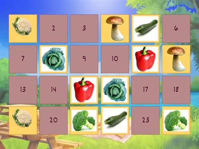 Memory - les légumes #12