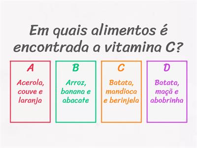 Quiz da saúde - Adulto