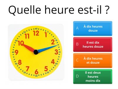Mon horloge. (Fle)