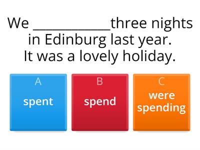 Grammar: Progress check file 2 (Pre intermediate)