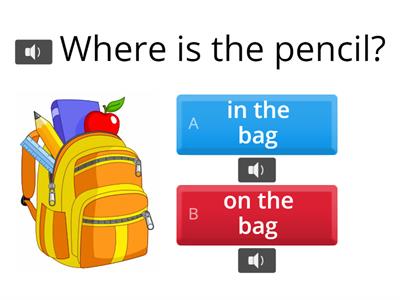 Preposition In/ On