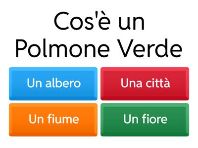 Quiz sui Polmoni Verdi