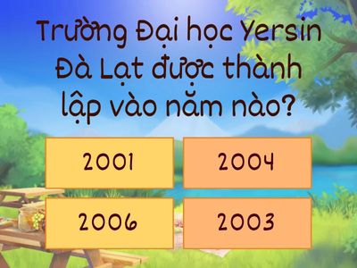 Đố vui cuối tuần