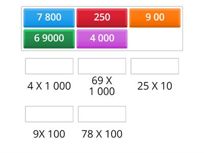 Multiplicacion por 10 - 100 -1000