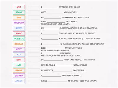 SIMPLE PAST X PRESENT PERFECT (B2)