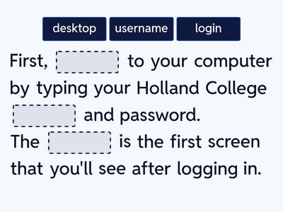 Level 2/3 - Desktop Words