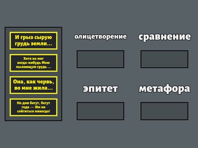 Средства выразительности в поэме М.Ю. Лермонтова "Мцыри" 