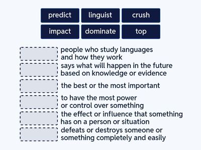 onestopenglish - will English die? vocab