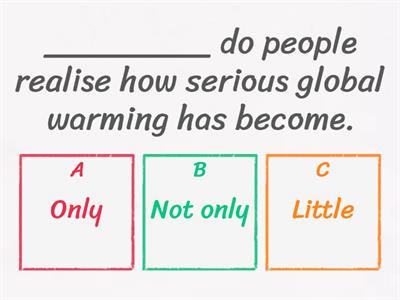 Inversion with negative adverbials