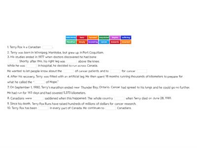 Terry Fox( esl-library)