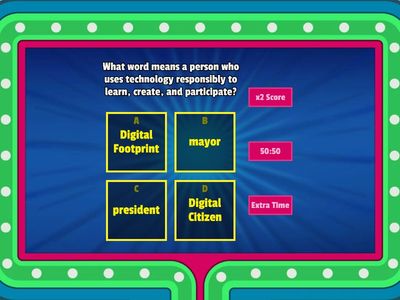 Digital Citizenship - Third Grade