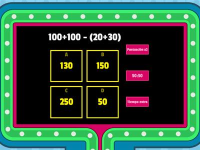 Operaciones combinadas