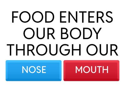 PROCESS OF DIGESTION