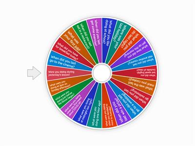 Speaking Card - Simple and Past Continuous Questions