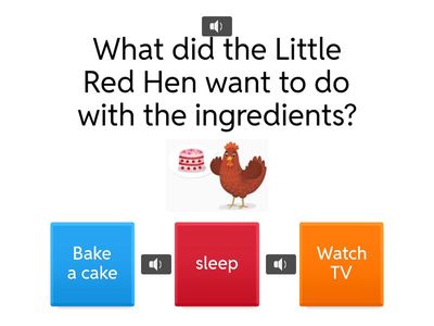 The Little Red Hen Story Quiz