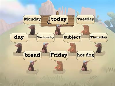 Days of the week