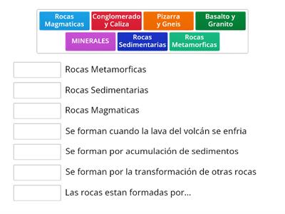 LAS ROCAS Y LOS MINERALES