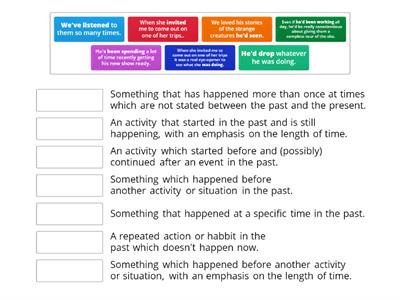 CAE - PAST TENSES