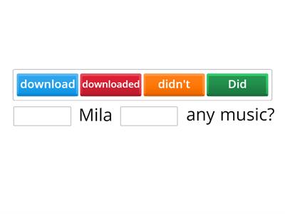  Simple Past Interrogative - Did 