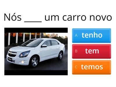 VERBO ´TER´ NO PRESENTE DO INDICATIVO - PTN