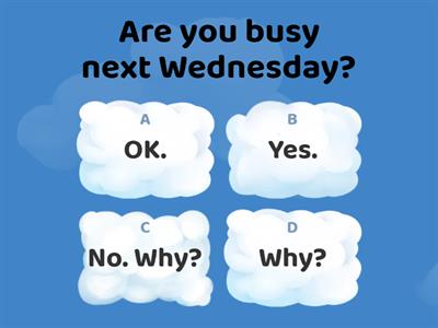 GG2 U8.4 Making arrangements