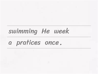 TS3 - once, twice, etc. 