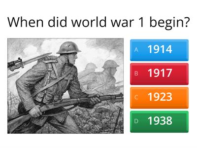 General History Quiz 