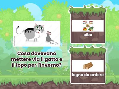 SCUOLA QUIZ: IL GATTO E IL TOPO IN SOCIETA'