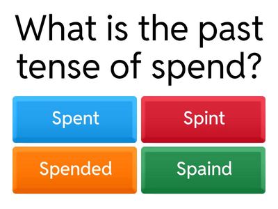 Simple Past tense and Simple Present tense (Std 3)