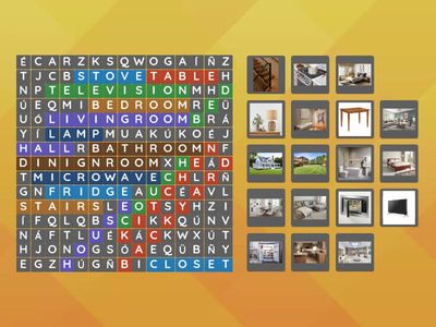 TTH - B2A: U3 places around the house and furniture