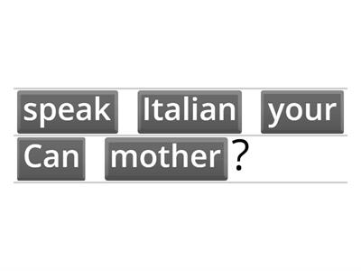 A1 U4 ability questions