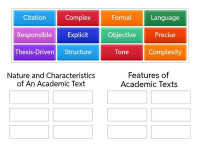 Academic Texts