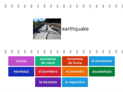 Natural Disaster - Match up!