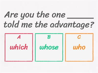 defining relatives clauses