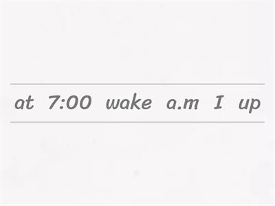 Daily routines and frequency adverbs