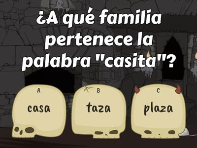 Familia de Palabras 2° básico