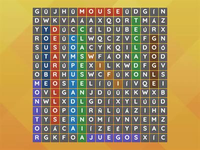 sopa de letras computacion