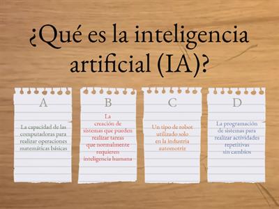 Inteligencia Artificial 