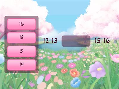 Missing number to 20 