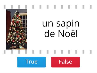 Noel: vrai ou faux