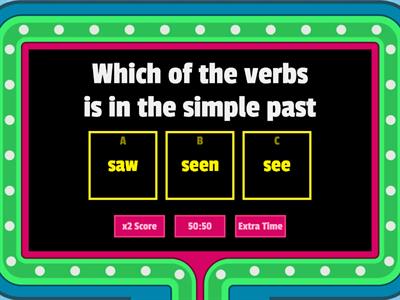 Simple past Quiz