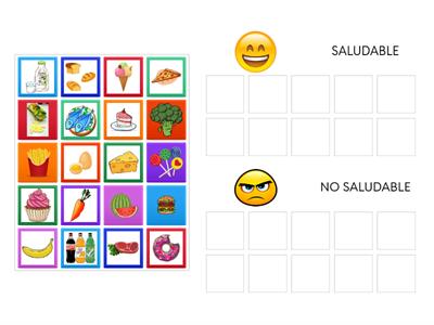  Saludable o No saludable