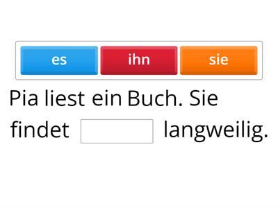 Ich finde...4. Klasse