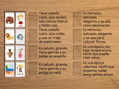 Descripciones-4° primaria