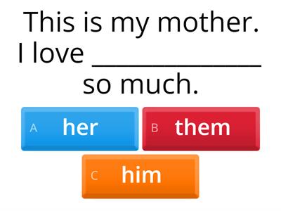  Object Pronouns