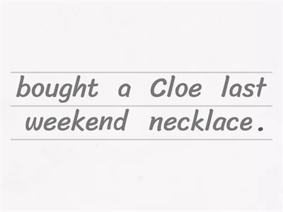 Time Zones 2 - Unit 3: When did you buy that shirt?